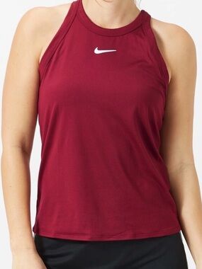 Nike Women’s Maroon Racerback Tank Top slim fit SZ XXL